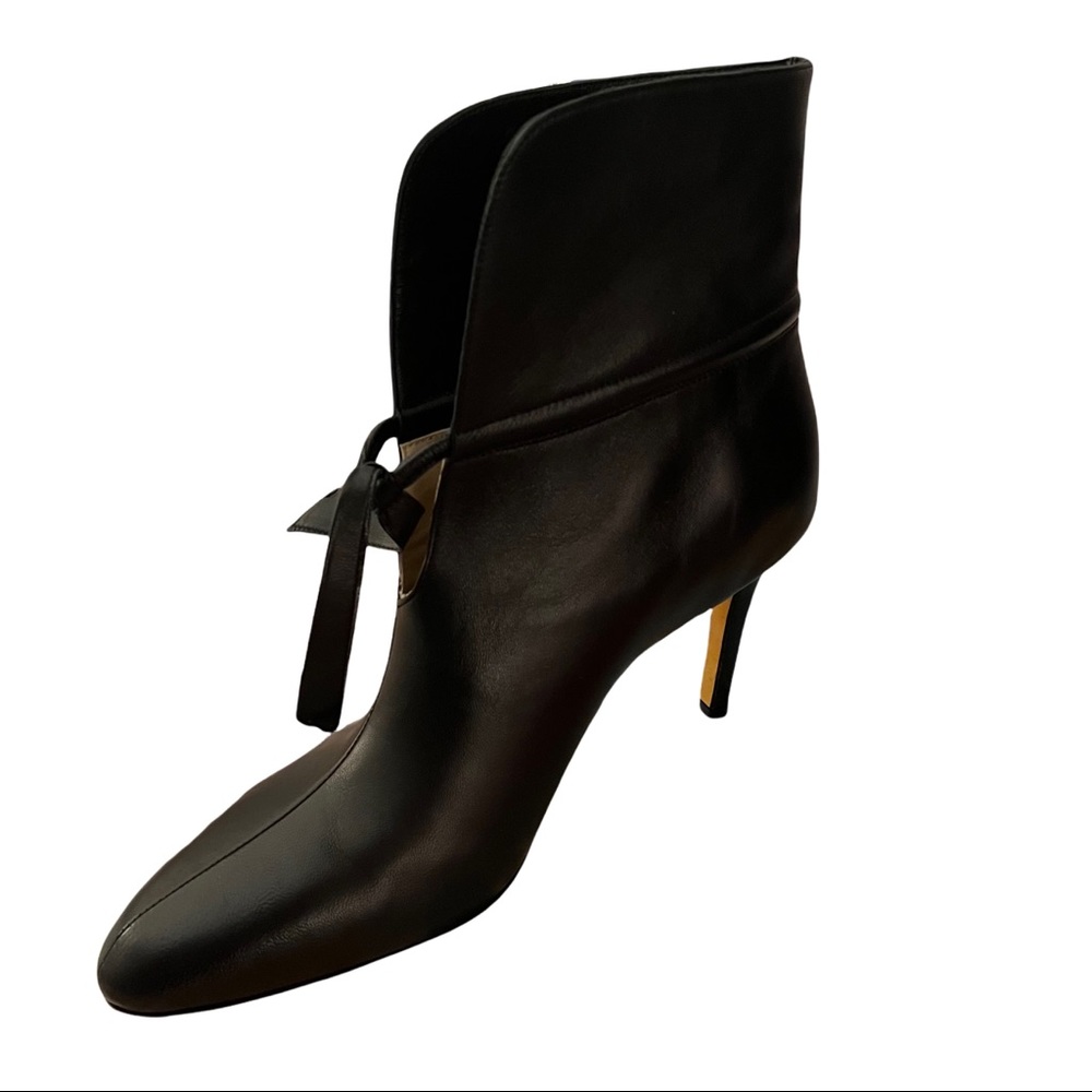 RARE MNZ Maryam Nassir Zadeh Kierra Boots size 41 (US 11) black calfskin - Picture 10 of 16